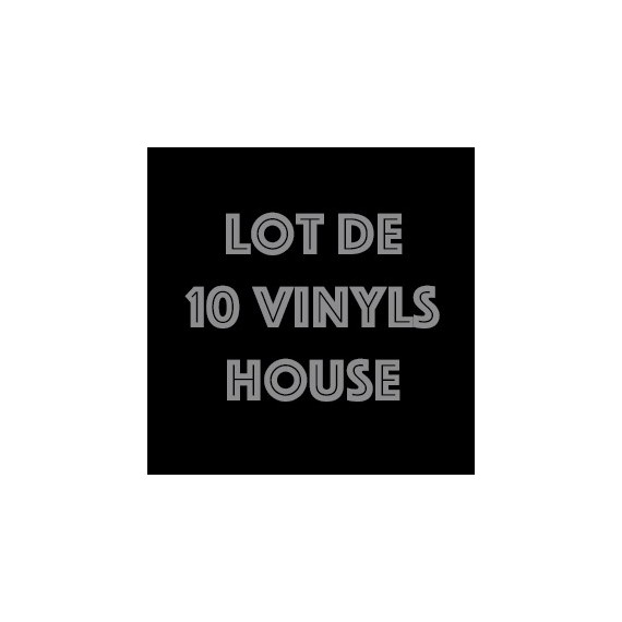 LOT 10 VINYLS HOUSE PACK 1