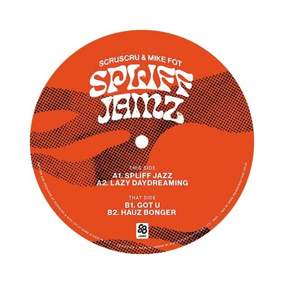 SCRUSCRU / MIKE FOT***SPLIFF JAMZ VOLUME ONE
