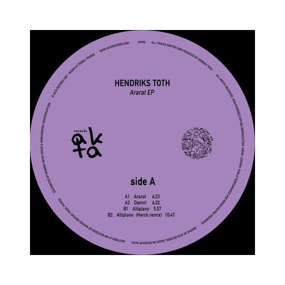 HENDRICKS TOTH***ARARAT EP