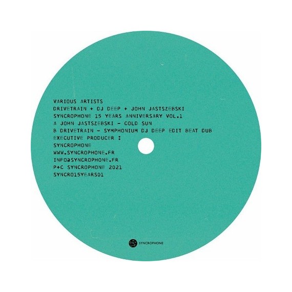 JOHN JASTSZEBSKI / DRIVETRAIN***SYNCROPHONE 15 YEARS ANNIVERSARY VOL.1