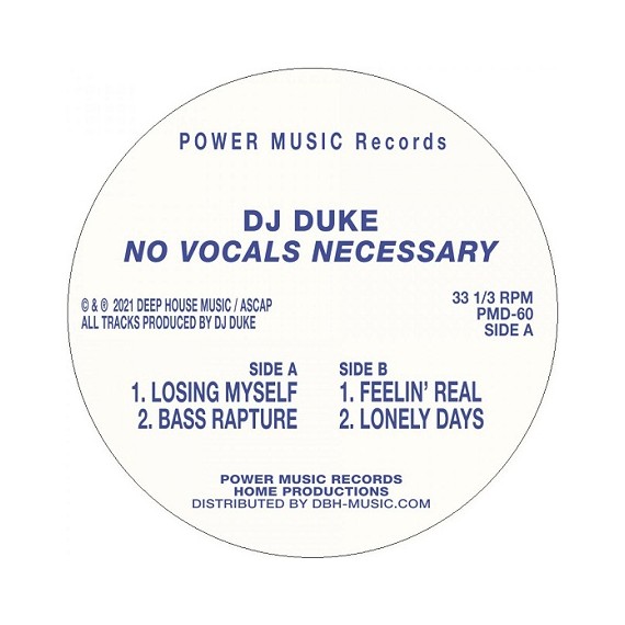 DJ DUKE***NO VOCALS NECESSARY