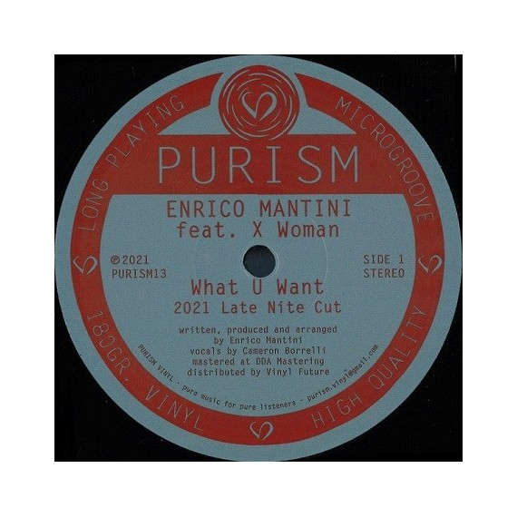 ENRICO MANTINI feat X WOMAN***WHAT YOU WANT