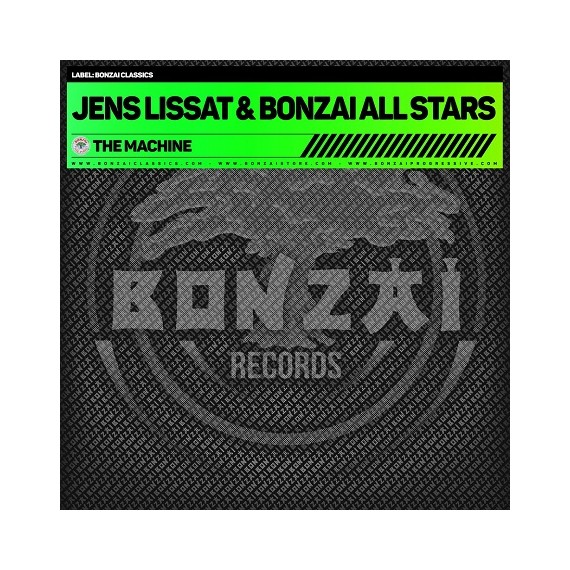 JENS LISSAT & BONZAI ALL STARS***THE MACHINE