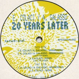 E.COLACI & A.GALASSO***20 YEARS LATER
