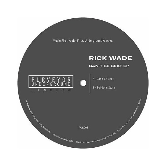 RICK WADE***CAN'T BE BEAT EP
