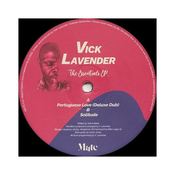 VICK LAVENDER***THE ESSENTIALS