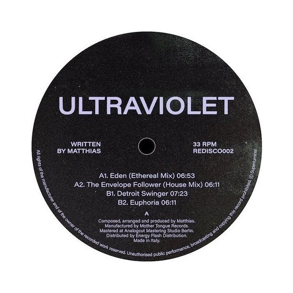 MATTHIAS***ULTRAVIOLET EP