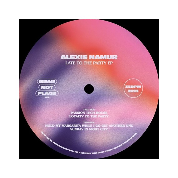 ALEXIS NAMUR***LATE TO THE PARTY