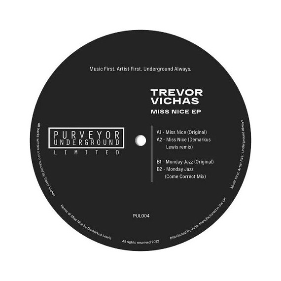 TREVOR VICHAS***MISS NICE EP