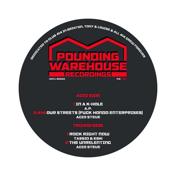 VARIOUS***POUNDING WAREHOUSE VINYL SERIES 1