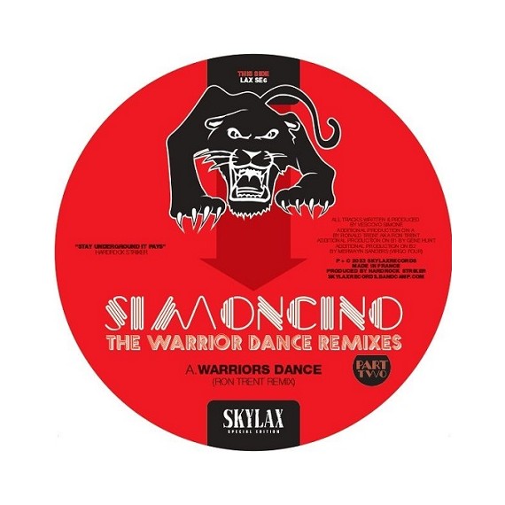 SIMONCINO***THE WARRIOR DANCE REMIXES PART TWO