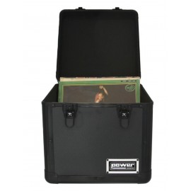 VALISE POUR RANGEMENT 100 VINYLES ALL BLACK