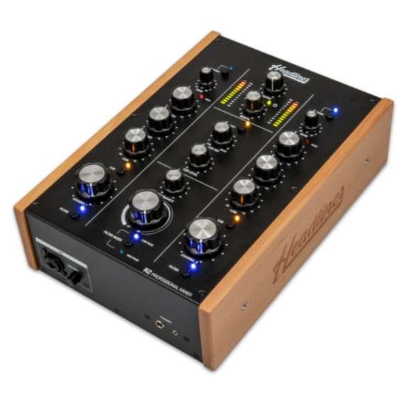 Headliner R2 2-Channel Rotary DJ Mixer + 4 CD offerts