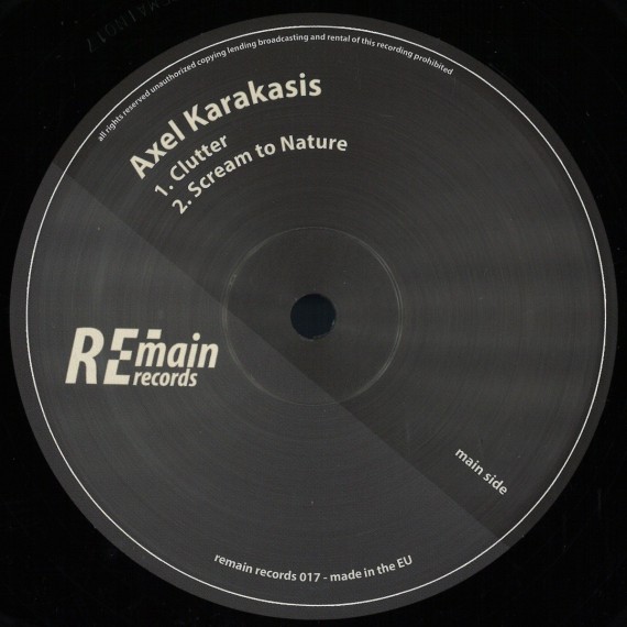Axel Karakasis***Clutter EP
